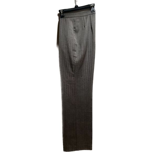 Vintage 90s Herringbone Pleat Front Pants - Picture 11 of 11